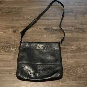Kate Spade Textured Black Crossbody Bag
